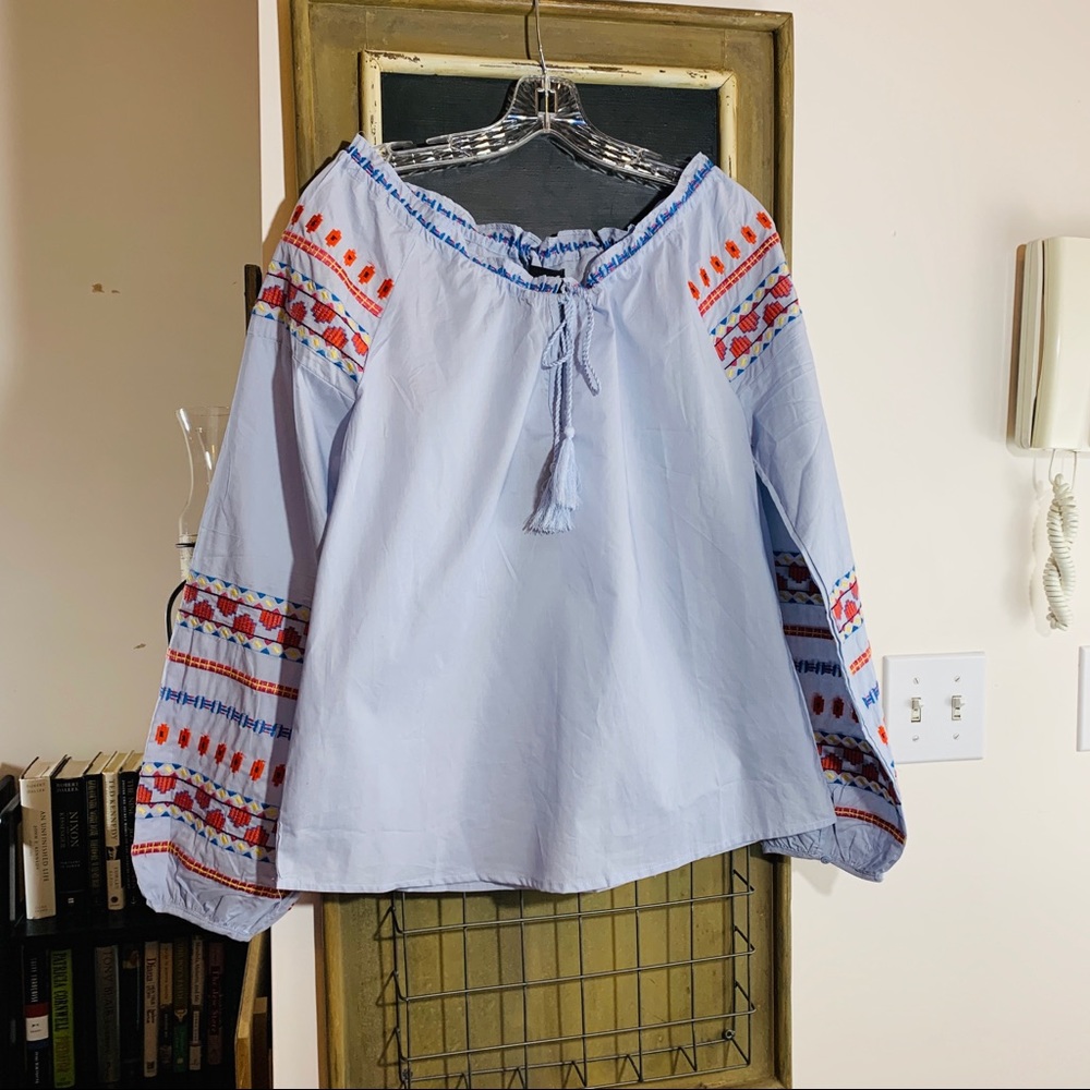 Coco Colette Boho Festival Peasant Top